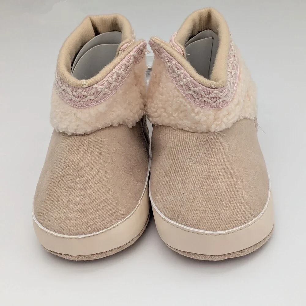 NWT Baby (Size 4) Booties/Boots/Slippers/Moccasins w/Velcro For Easy On/Off